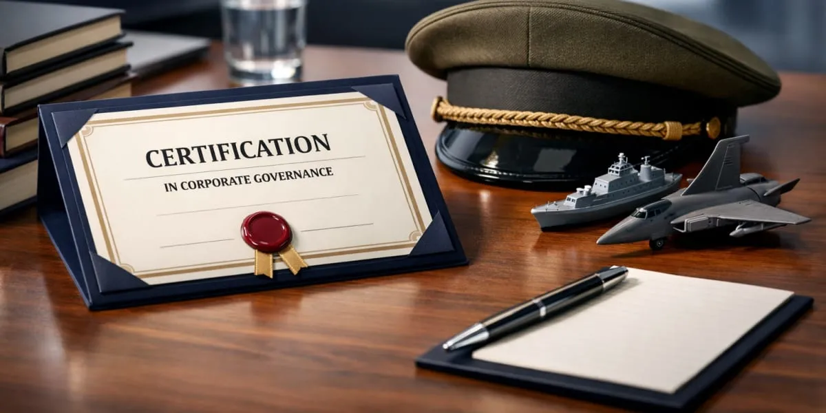IICA And DGR Conclude Directors Certification For Defence Officers