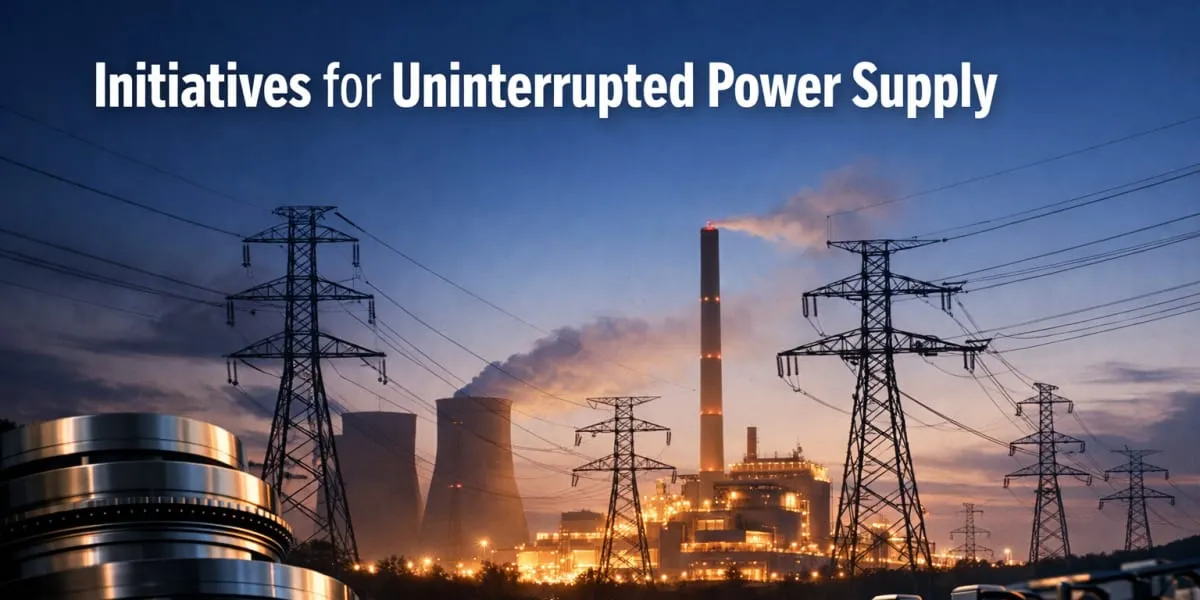 Initiatives For Uninterrupted Power Supply