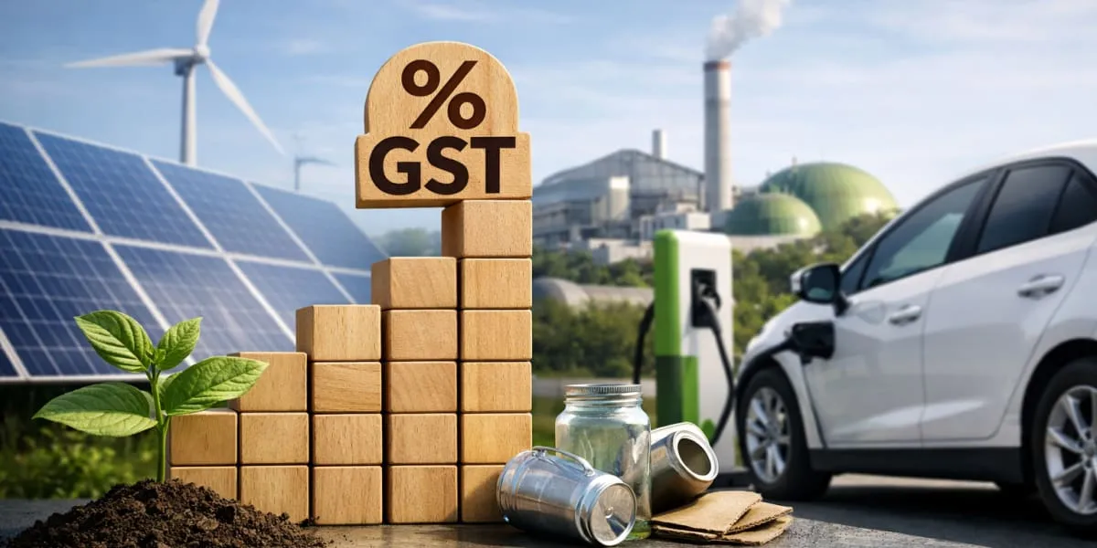 GST Rationalisation To Accelerate India's Green Transition