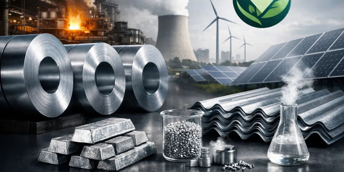 Hindustan Zinc And Tata Steel To Expand Low-Carbon Zinc Use