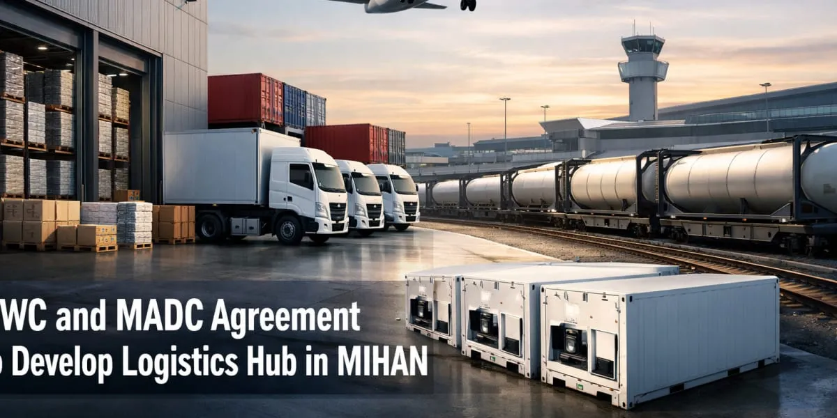 CWC and MADC Agreement to Develop Logistics Hub in MIHAN