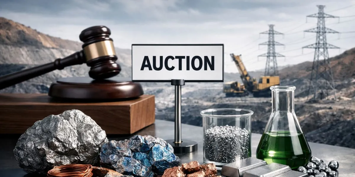 Centre To Launch Bid For 19 Critical Mineral Blocks In Seventh Tranche