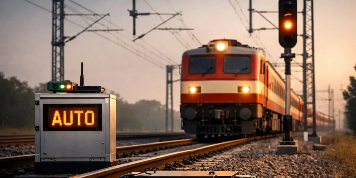 Indian Railways Commissions Kavach on Prayagraj-Kanpur Section