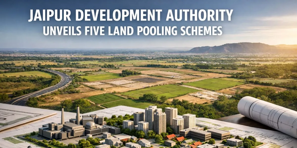 Jaipur Development Authority Unveils Five Land Pooling Schemes