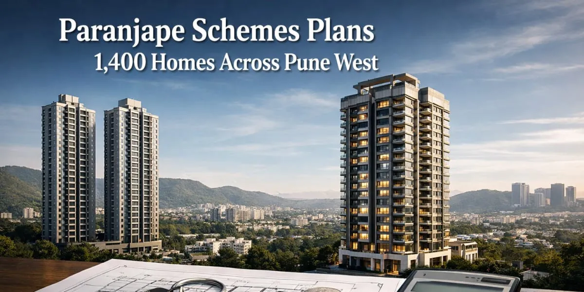 Paranjape Schemes Plans 1,400 Homes Across Pune West