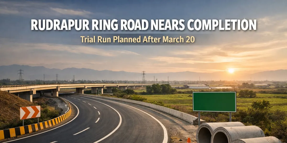 Rudrapur Ring Road Nears Completion Trial Run Planned After March 20