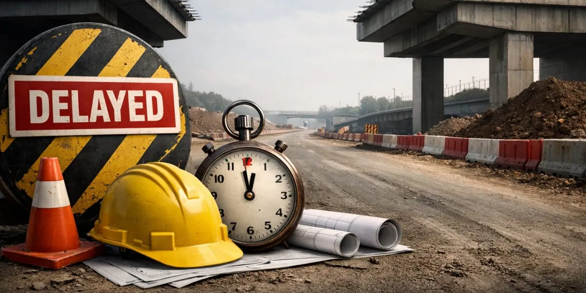 85 National Highway Projects Delayed Over Three Years