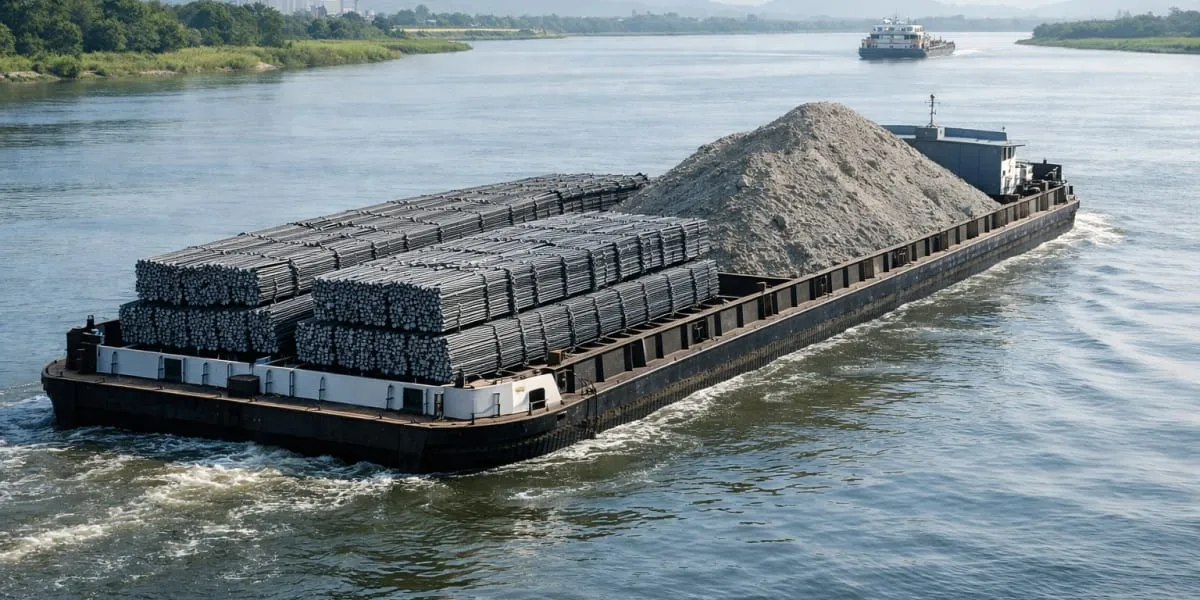 Inland Waterways Power 1,500 Tonne Cargo Movement to Pandu