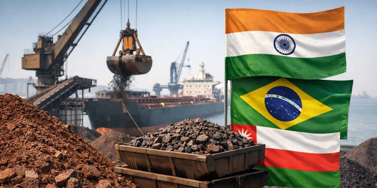 India's Iron Ore Imports to Reach Seven-Year High in FY26