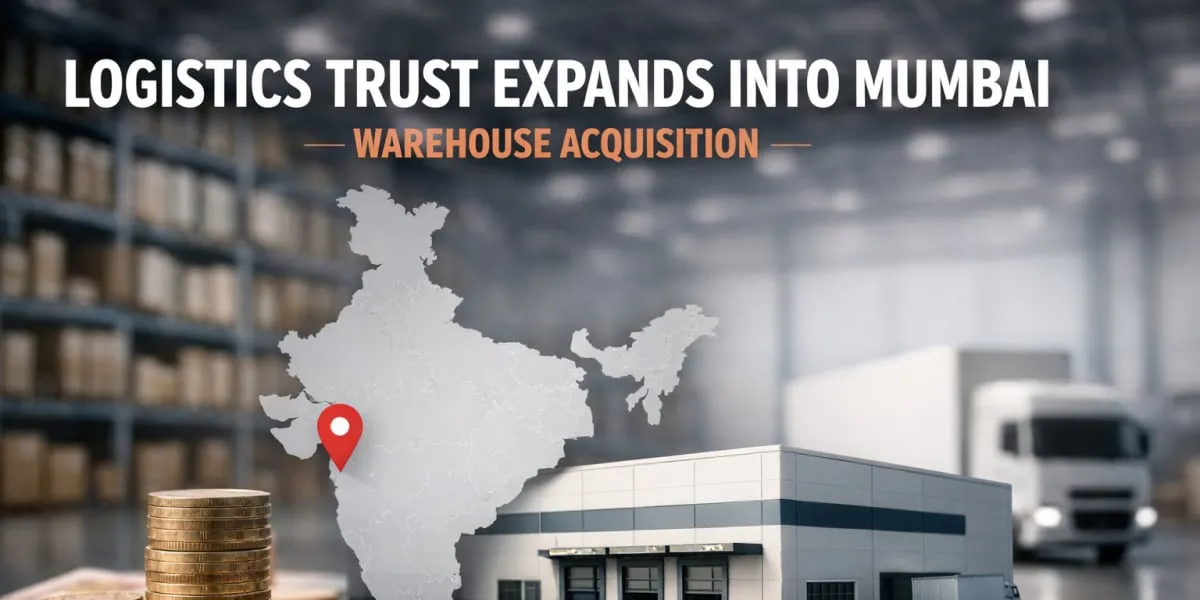Mapletree Logistics Trust Expands Into Mumbai With Warehouse Acquisition