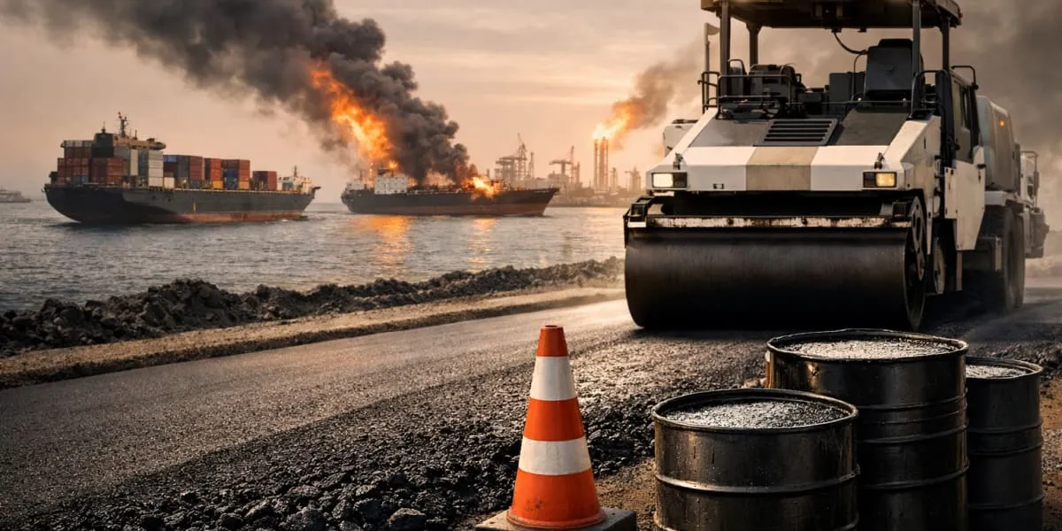 Gulf Tensions Threaten Bitumen Supply, Slow India's Road Projects