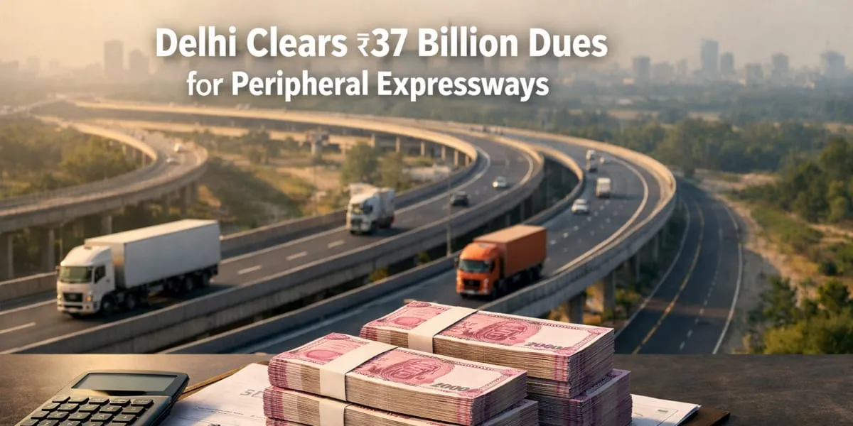 Delhi Clears Rs 37 Billion Dues For Peripheral Expressways