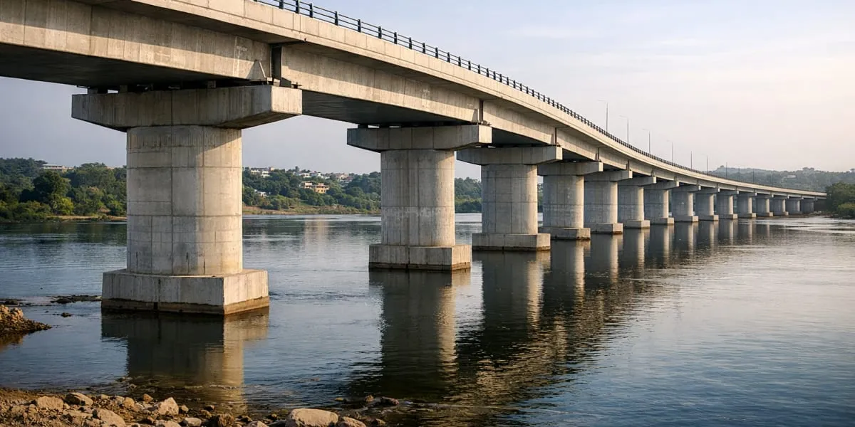 All 57 Pillars Completed on Mango Flyover in Jamshedpur