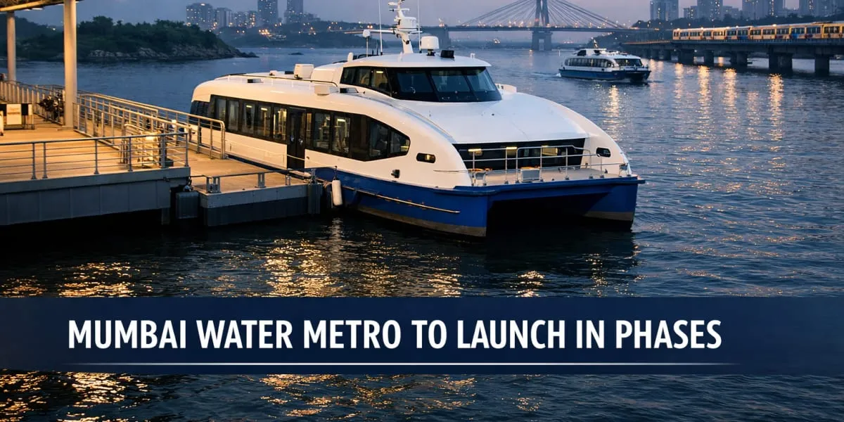 Mumbai Water Metro To Launch In Phases