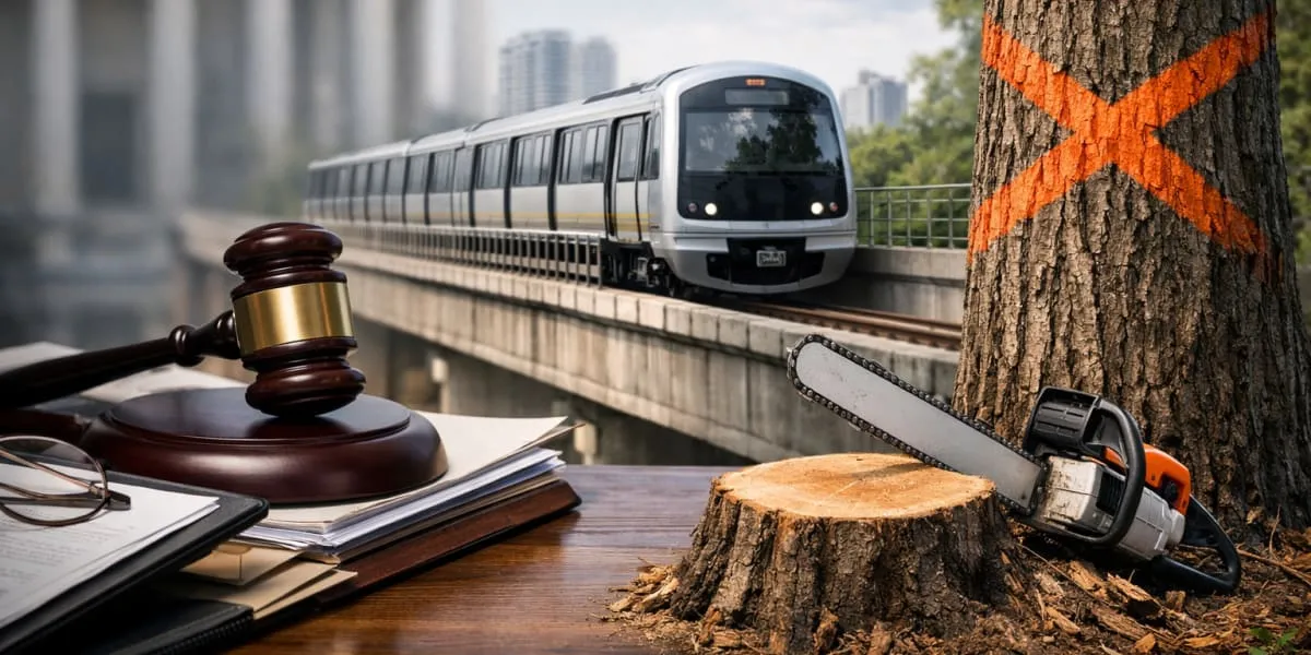 Bangalore Metro Seeks High Court Permission To Fell Trees