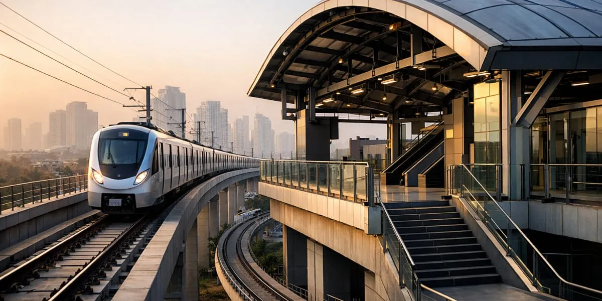 HMRTC Plans 18 Metro Stations Along Gurugram Faridabad RRTS Corridor