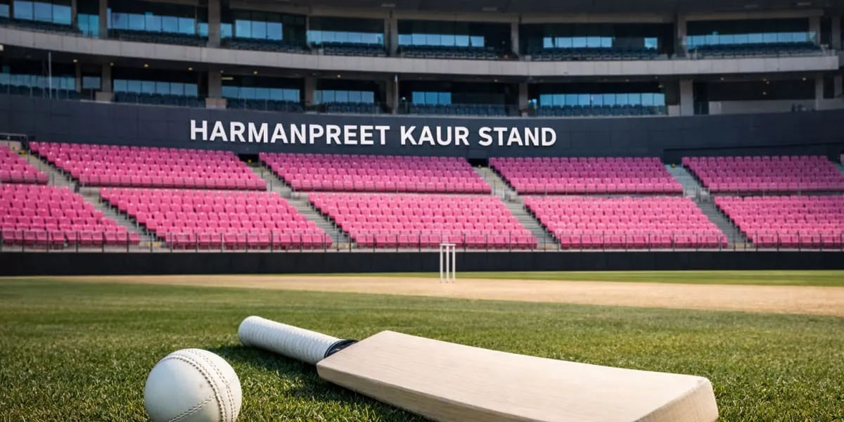 Omaxe Names Harmanpreet Kaur Stand At Omaxe State Stadium