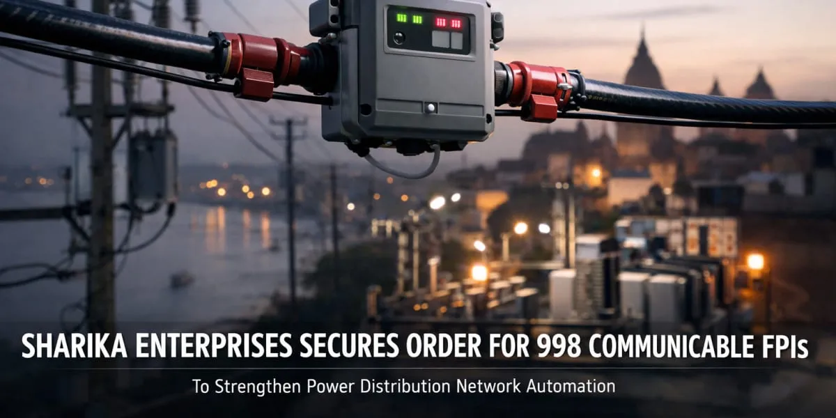 Sharika Enterprises Secures Order For 998 Communicable FPIs