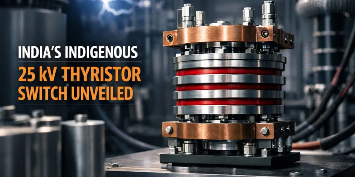 RIR Power Unveils Indigenous 25 kV Thyristor Switch