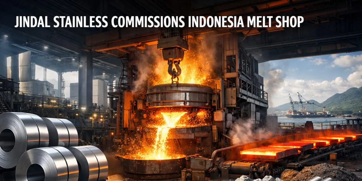 Jindal Stainless Commissions Indonesia Melt Shop