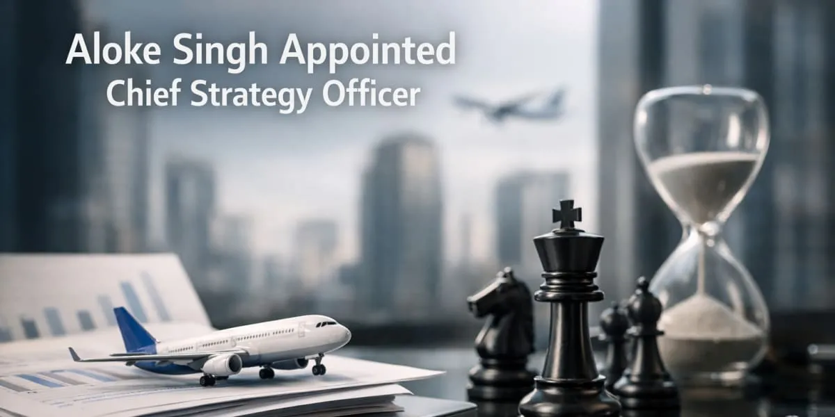 IndiGo Appoints Aloke Singh As Chief Strategy Officer