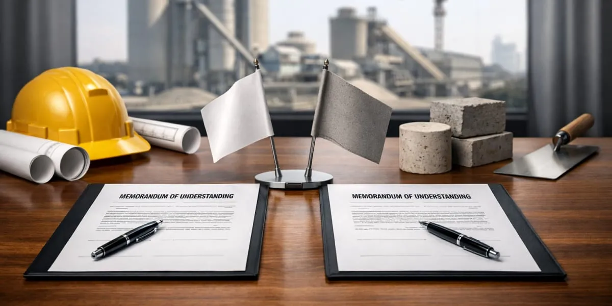 NCB Signs MoU With Cement Manufacturer To Boost Construction Skills