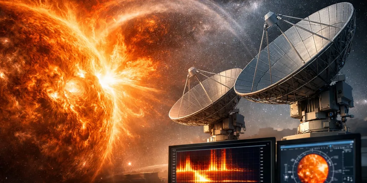 Study Links Solar Burst Emission Strength To Source Longitude