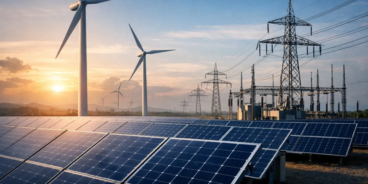 K.P. Energy Wins LoA For 91.4 MW Wind-Solar Hybrid Project