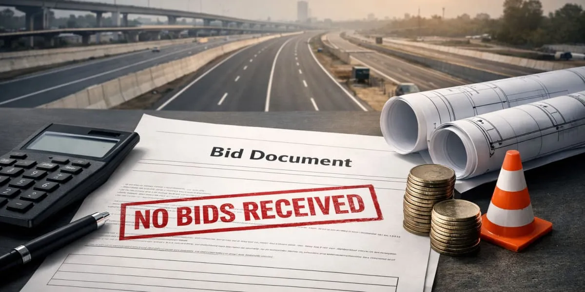 NHAI Fails To Attract Bidders For Rs 188.85 Billion BOT Projects