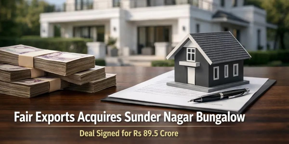 Lulu Group Unit Fair Exports Acquires Sunder Nagar Bungalow