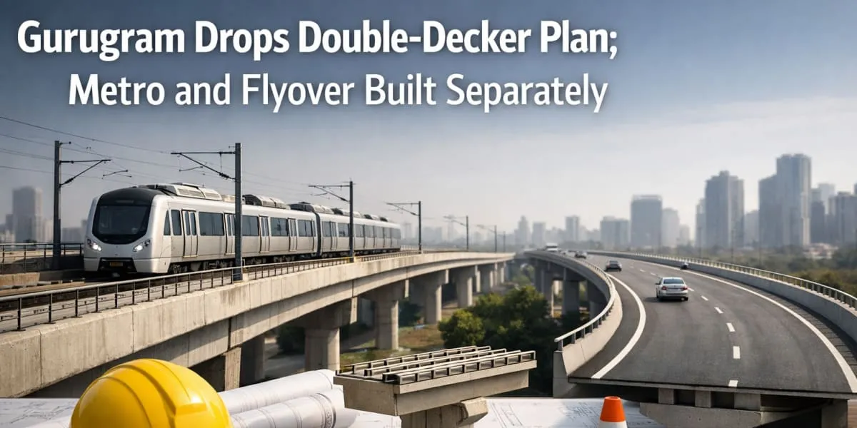 Gurugram Drops Double-Decker Plan; Metro and Flyover Built Separately