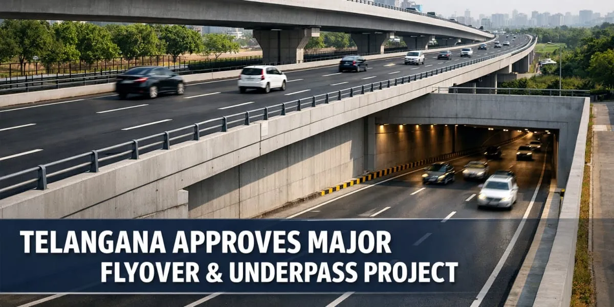 Telangana Approves Major Flyover and Underpass Project