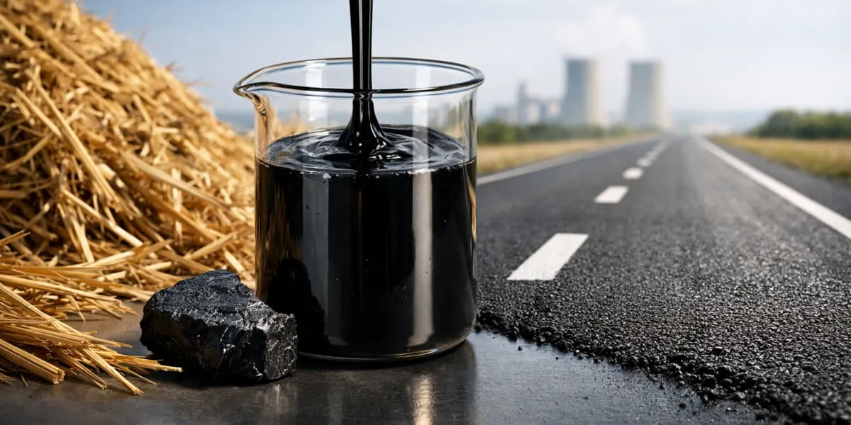 Crop Residue to Bio?Bitumen Could Save Rs 400 Billion in Imports