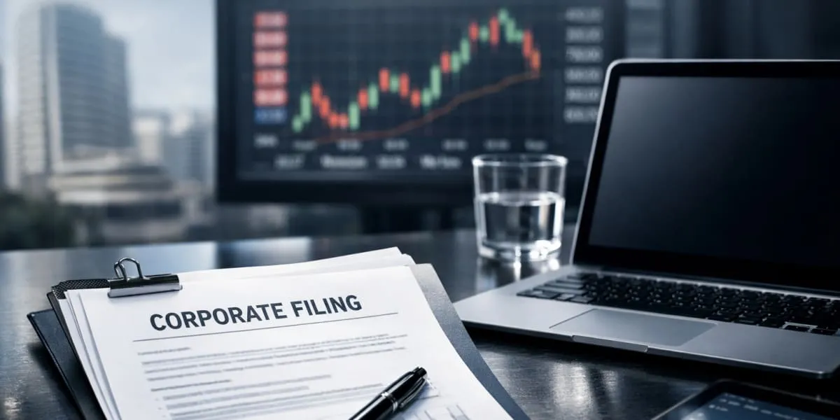 Listed Firm Files Corporate Filing On BSE