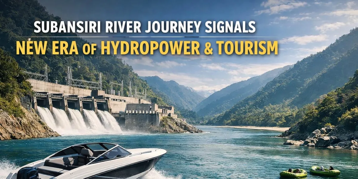 Subansiri River Journey Signals New Era Of Hydropower And Tourism
