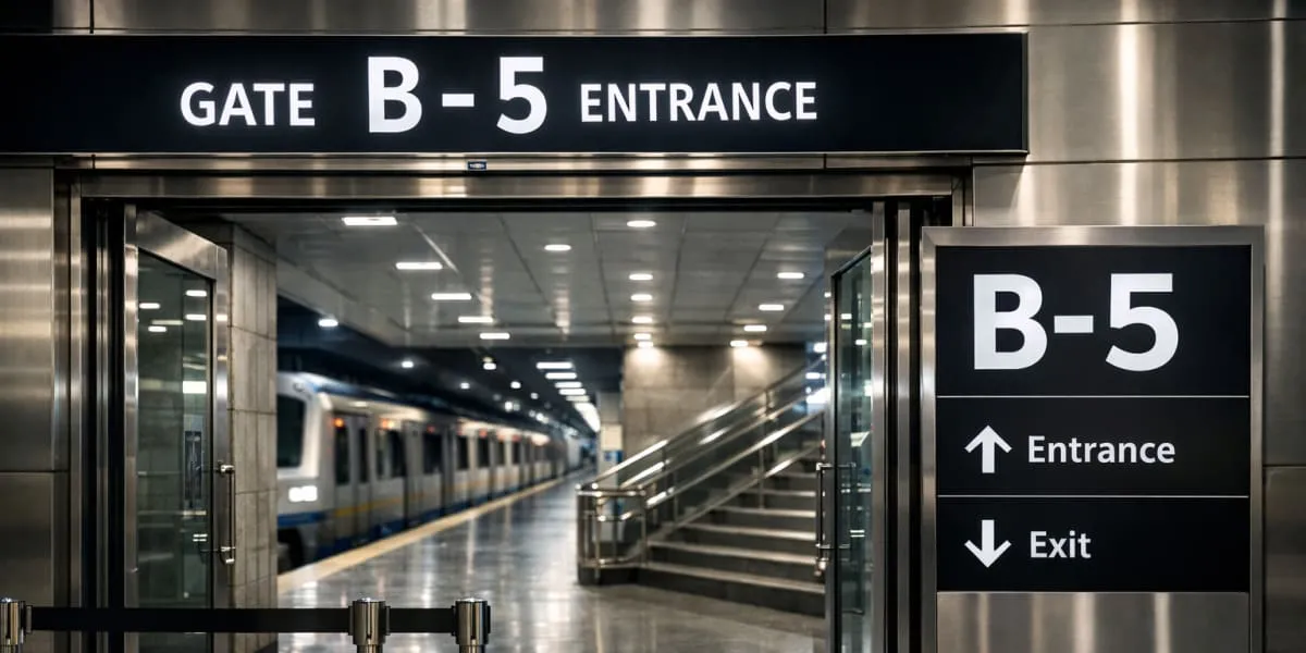 Vidhan Bhavan Metro B-five Gate Reopens After Budget Session