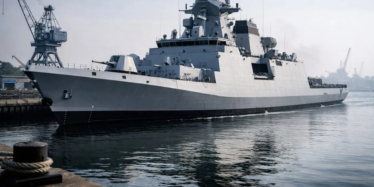 Indigenous Stealth Frigate Dunagiri Delivered to Indian Navy