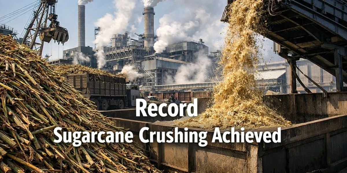 Zuari SPE Division Records Highest-Ever Sugarcane Crushing