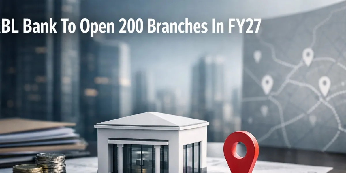 RBL Bank To Open 200 Branches In FY27