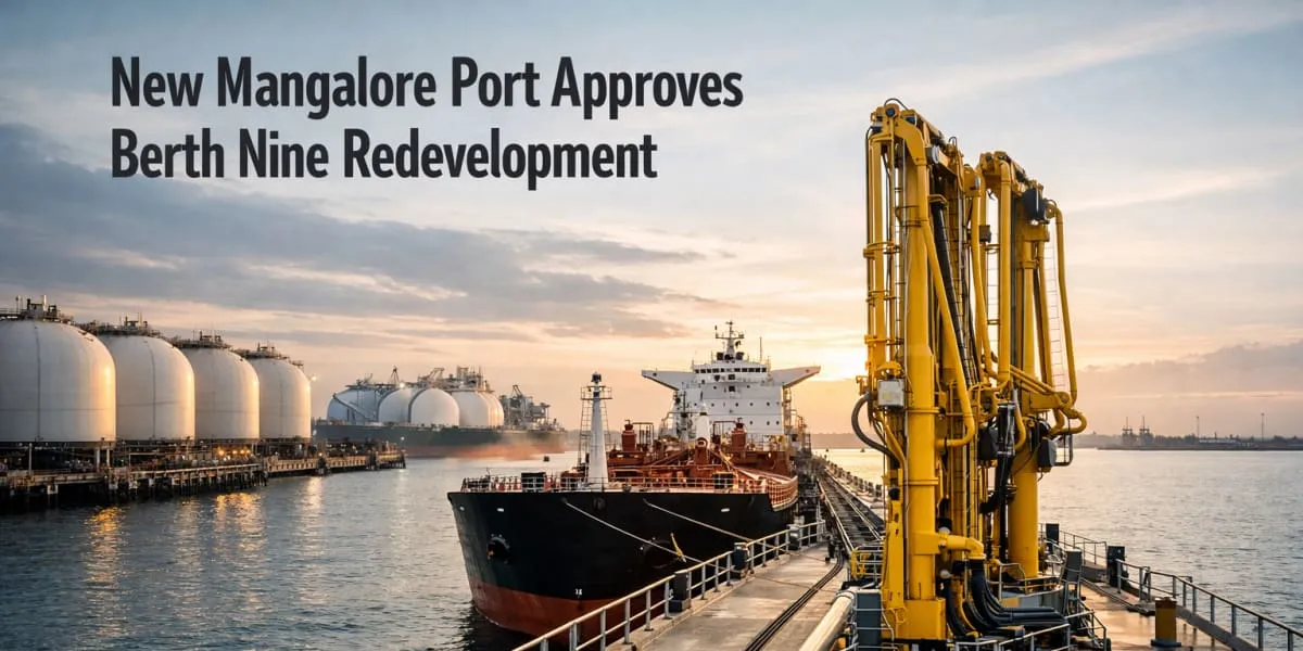 New Mangalore Port Approves Berth Nine Redevelopment