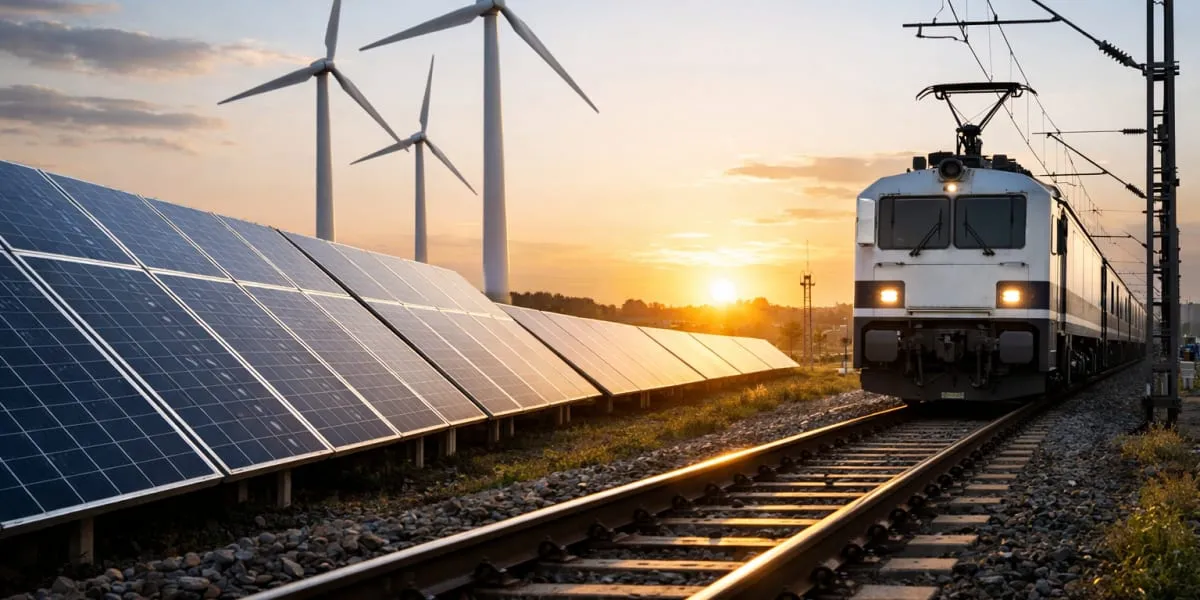 Rays Power Infra Secures 200 MW RTC RE Project From Indian Railways