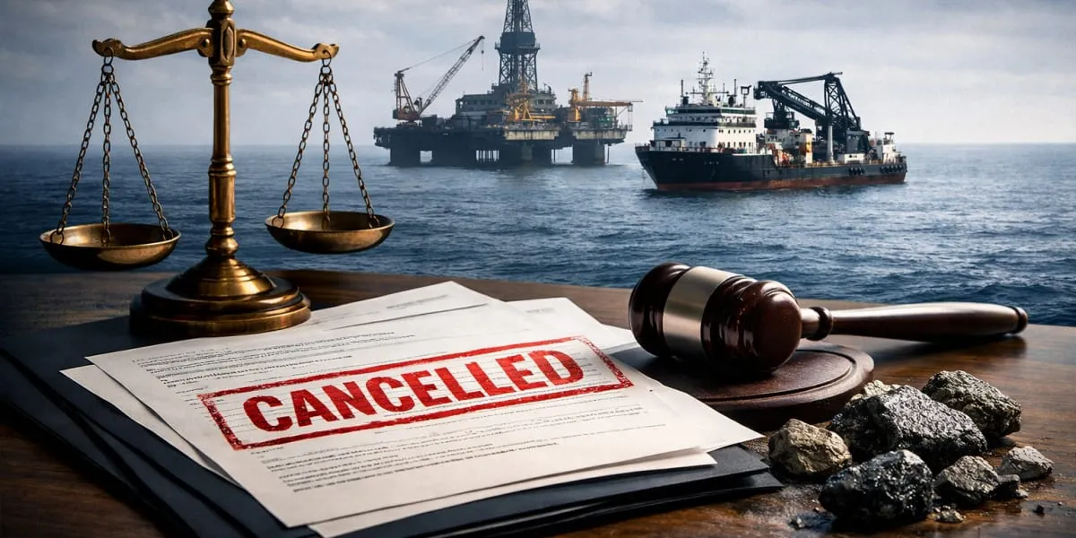 Government Does Not Plan To Revive Offshore Mining Auction