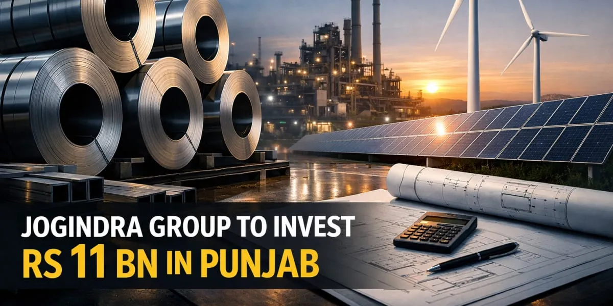 Jogindra Group To Invest Rs 11 bn In Punjab