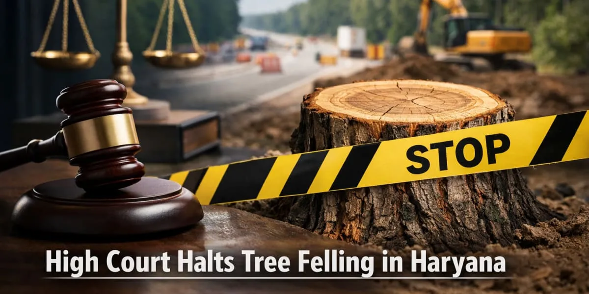 High Court Extends Tree Felling Curbs To Haryana