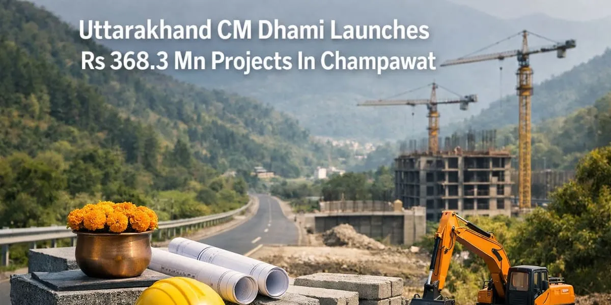 Uttarakhand CM Dhami Launches Rs 368.3 mn Projects In Champawat