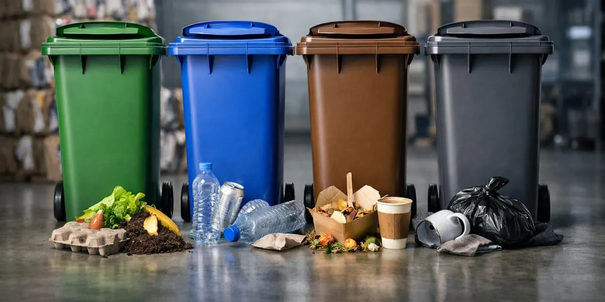 New Waste Rules From April One: Four-Stream Segregation Mandatory