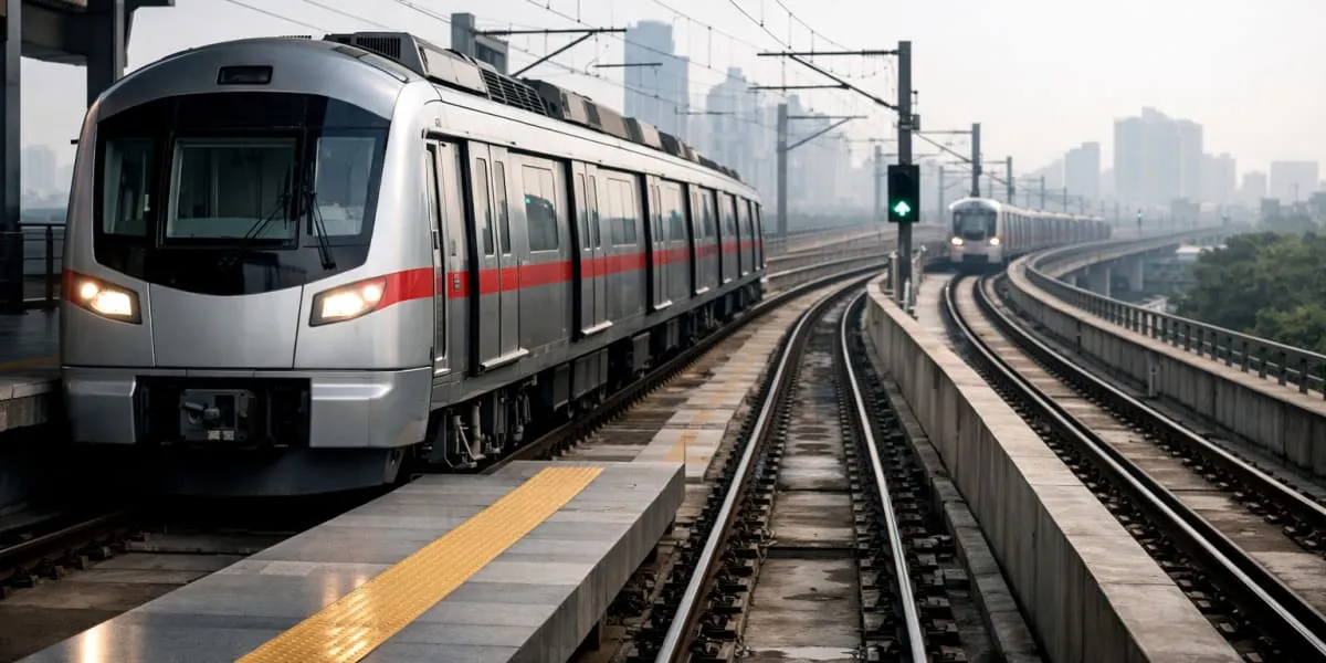 Prime Minister Flags Off Delhi Faridabad Metro Extension