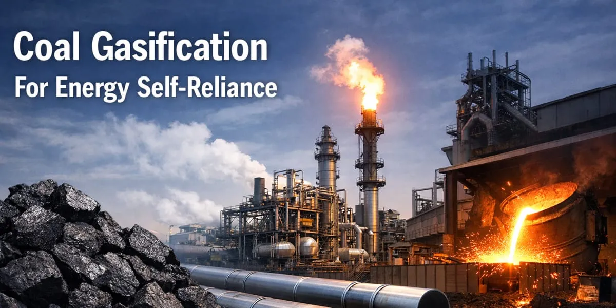 Jindal Steel Drives Coal Gasification For Energy Self-Reliance