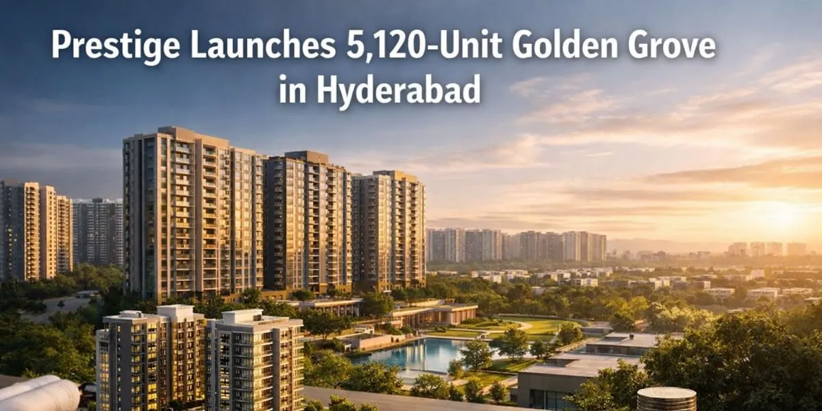 Prestige Launches 5,120-Unit Golden Grove in Hyderabad