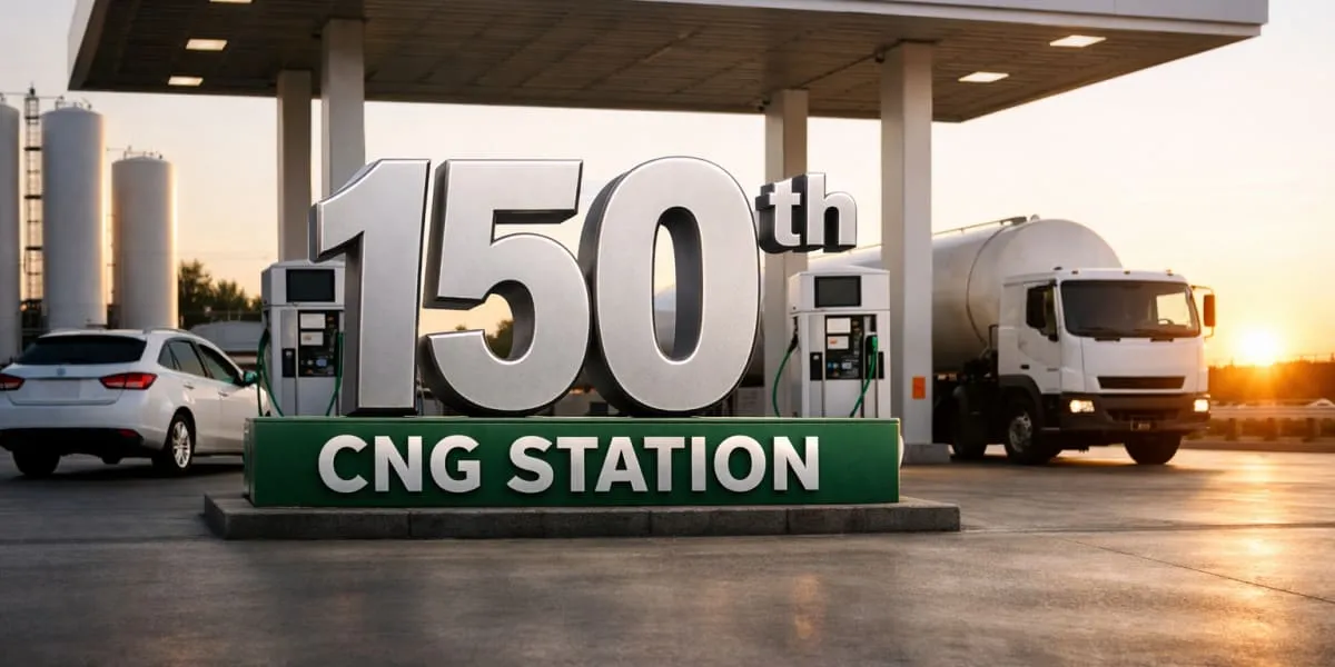 IRM Energy Commissions 150th CNG Station At Banaskantha